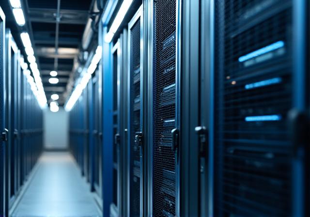 Secure server rack loading for high-tech data center logistics