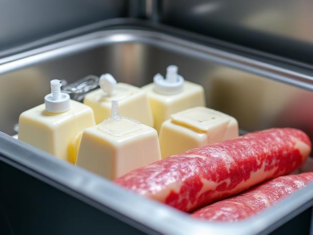 Fresh dairy and meat products