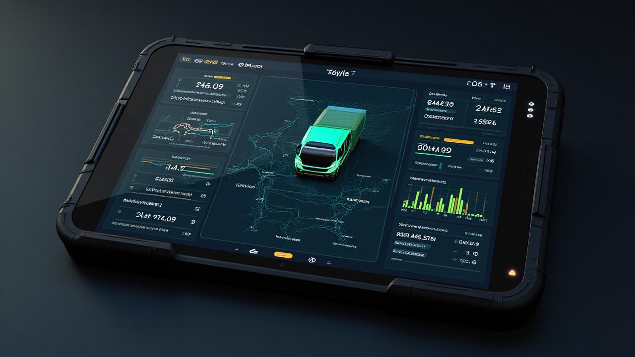Real-time reefer tracking dashboard interface